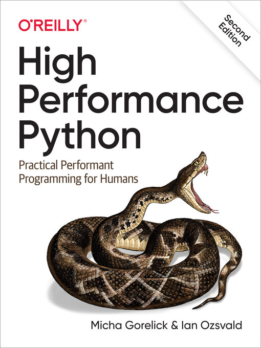 Title details for High Performance Python by Micha Gorelick - Available